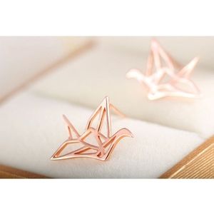 Origami Crane Earrings